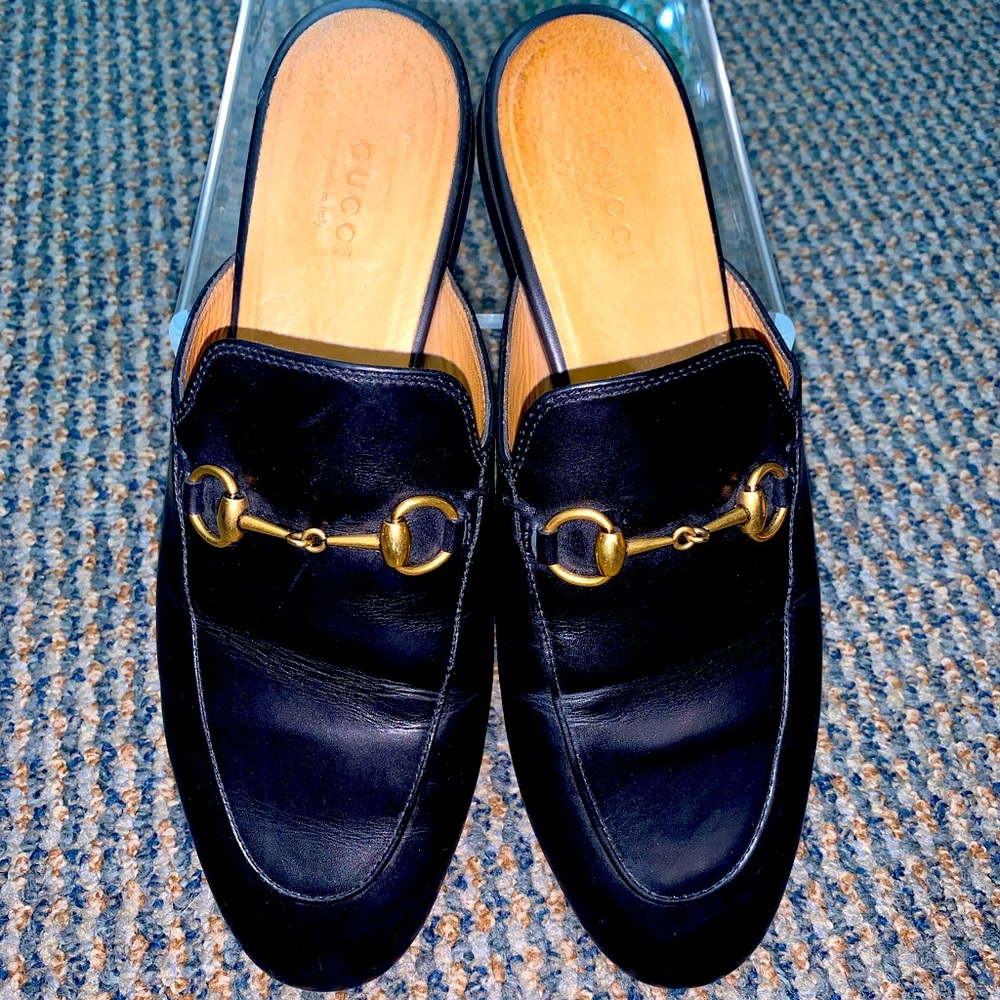 Gucci Mules, Black > Size 8 (narrow fit)